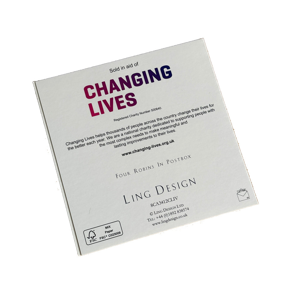 Changing Lives Christmas Cards